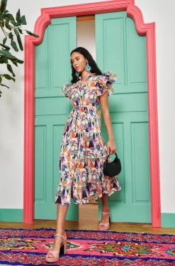 Aruna Dress -Multi