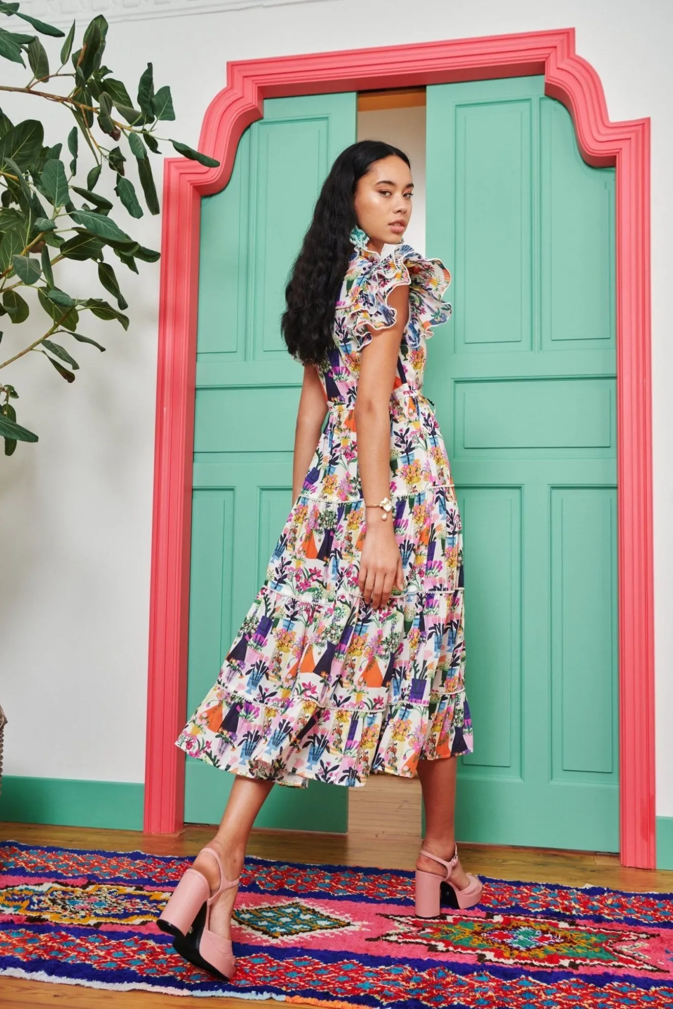 Aruna Dress -Multi