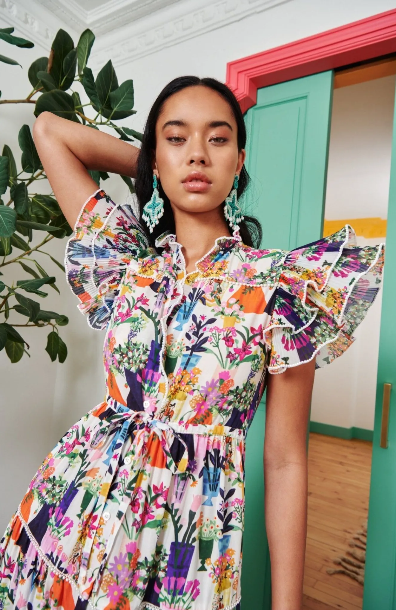 Aruna Dress -Multi