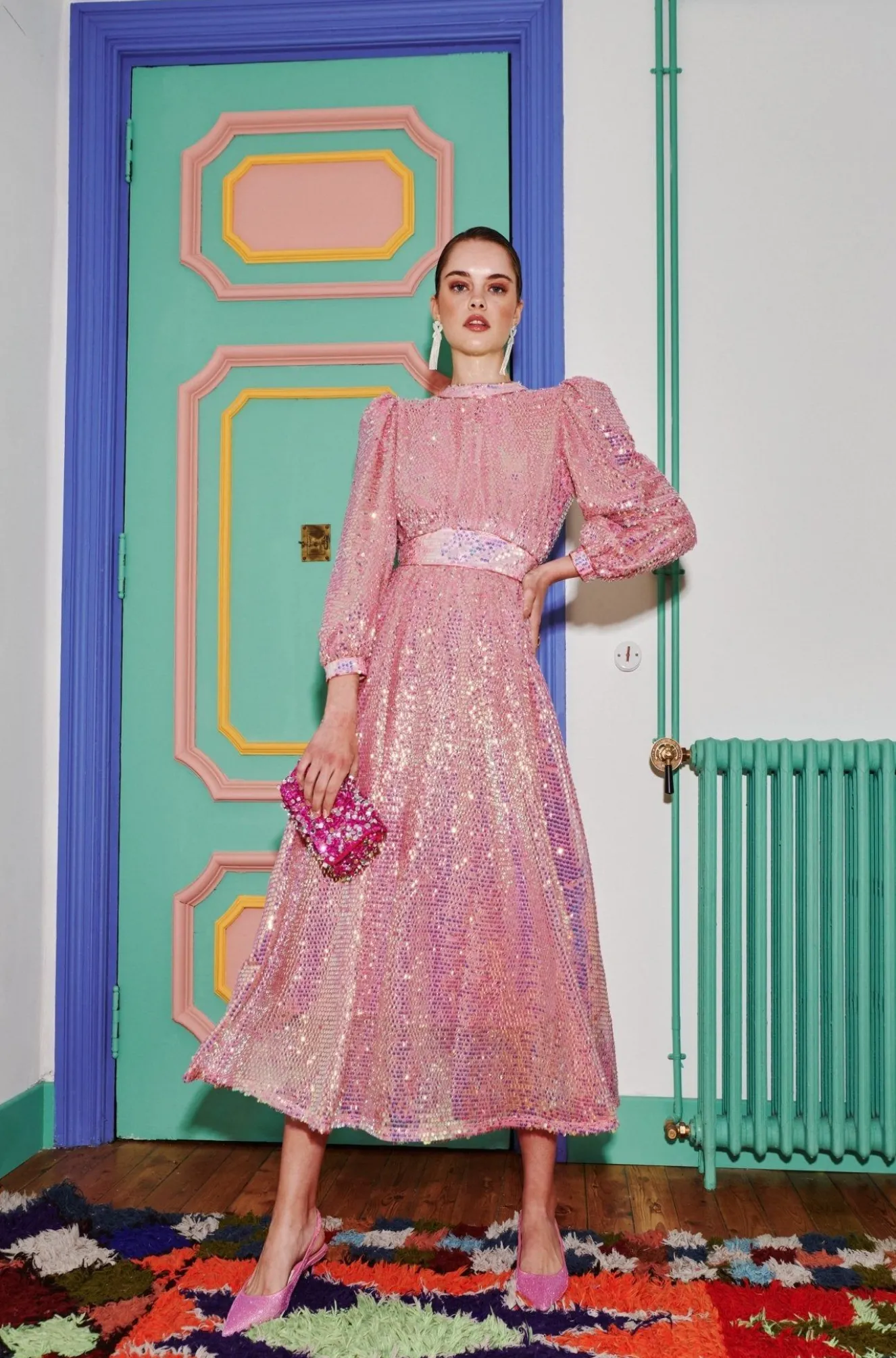 Bunzi Dress Pink