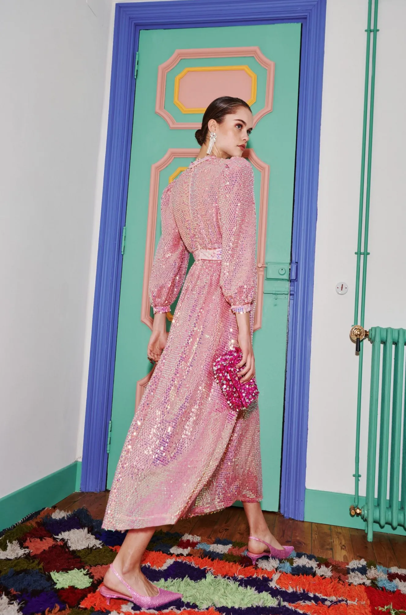 Bunzi Dress Pink