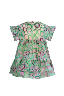 Coral Dress Green