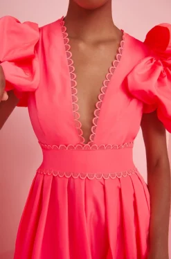 Curazao Dress Neon Pink