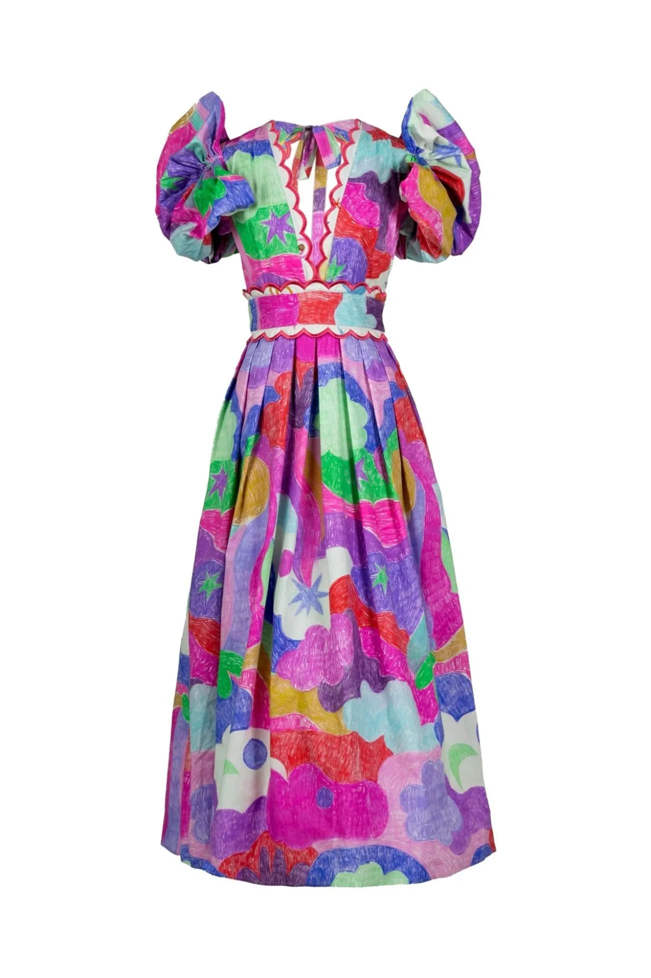 Curazao Dress Print