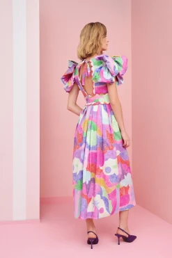 Curazao Dress Print