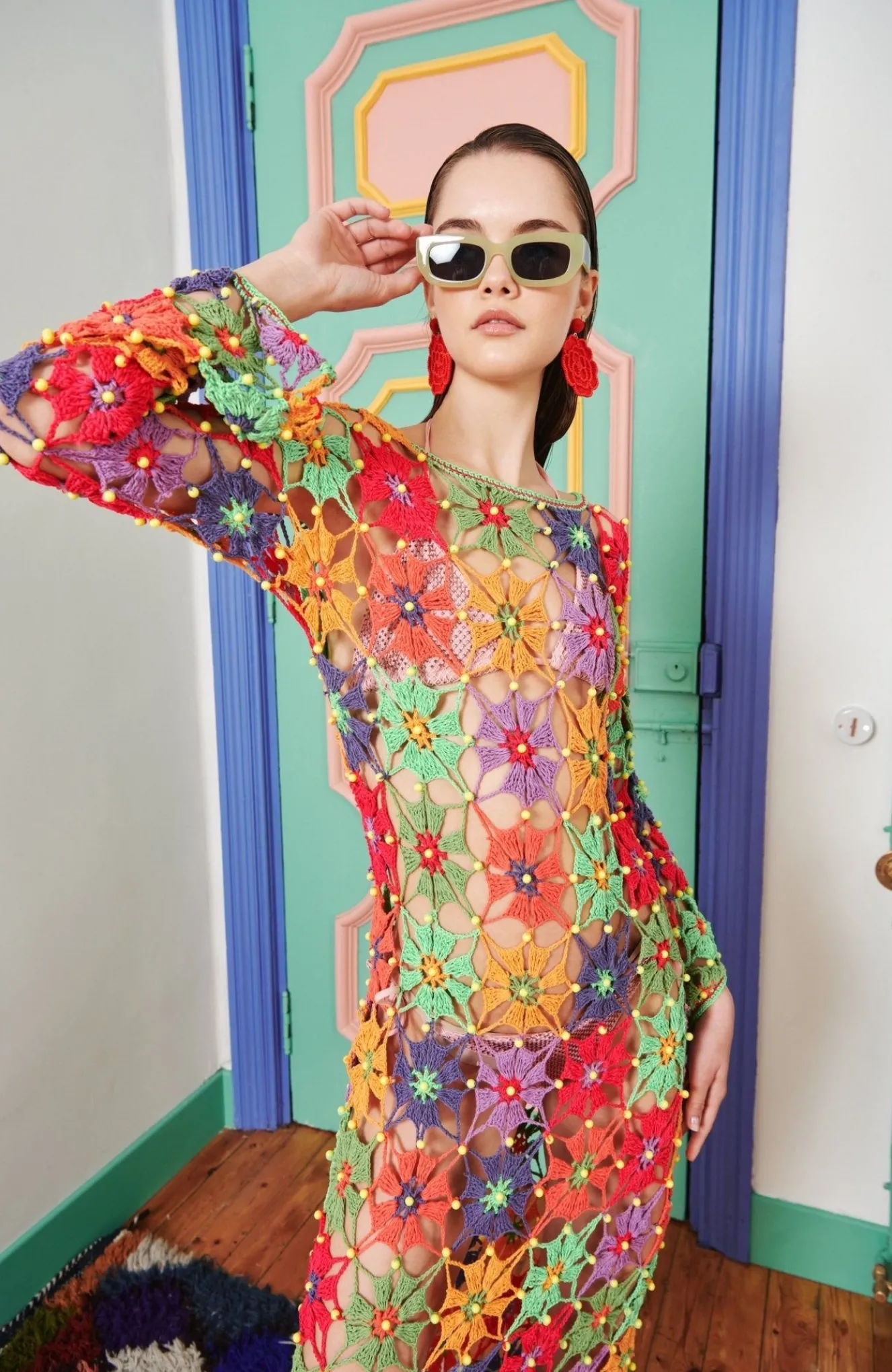 Faraura Dress-Multi