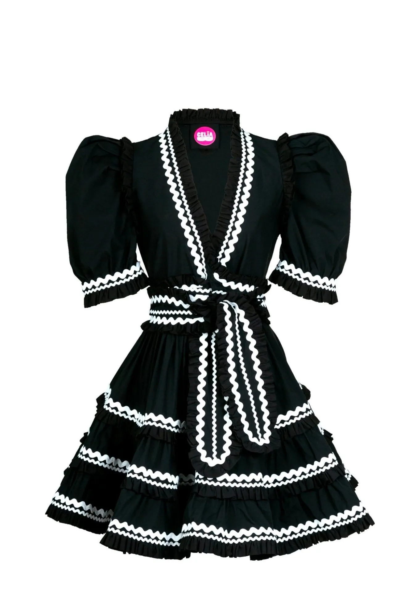 Hortensia Dress Black