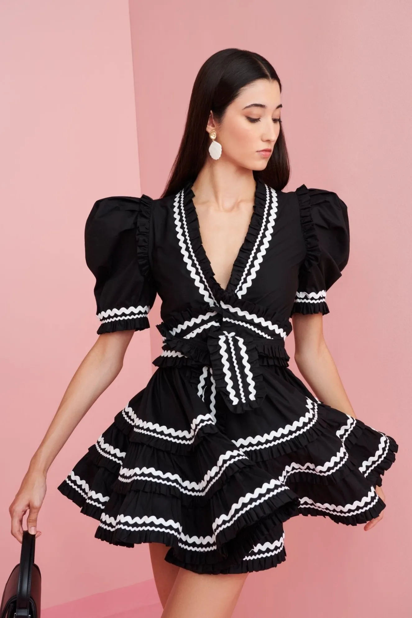Hortensia Dress Black