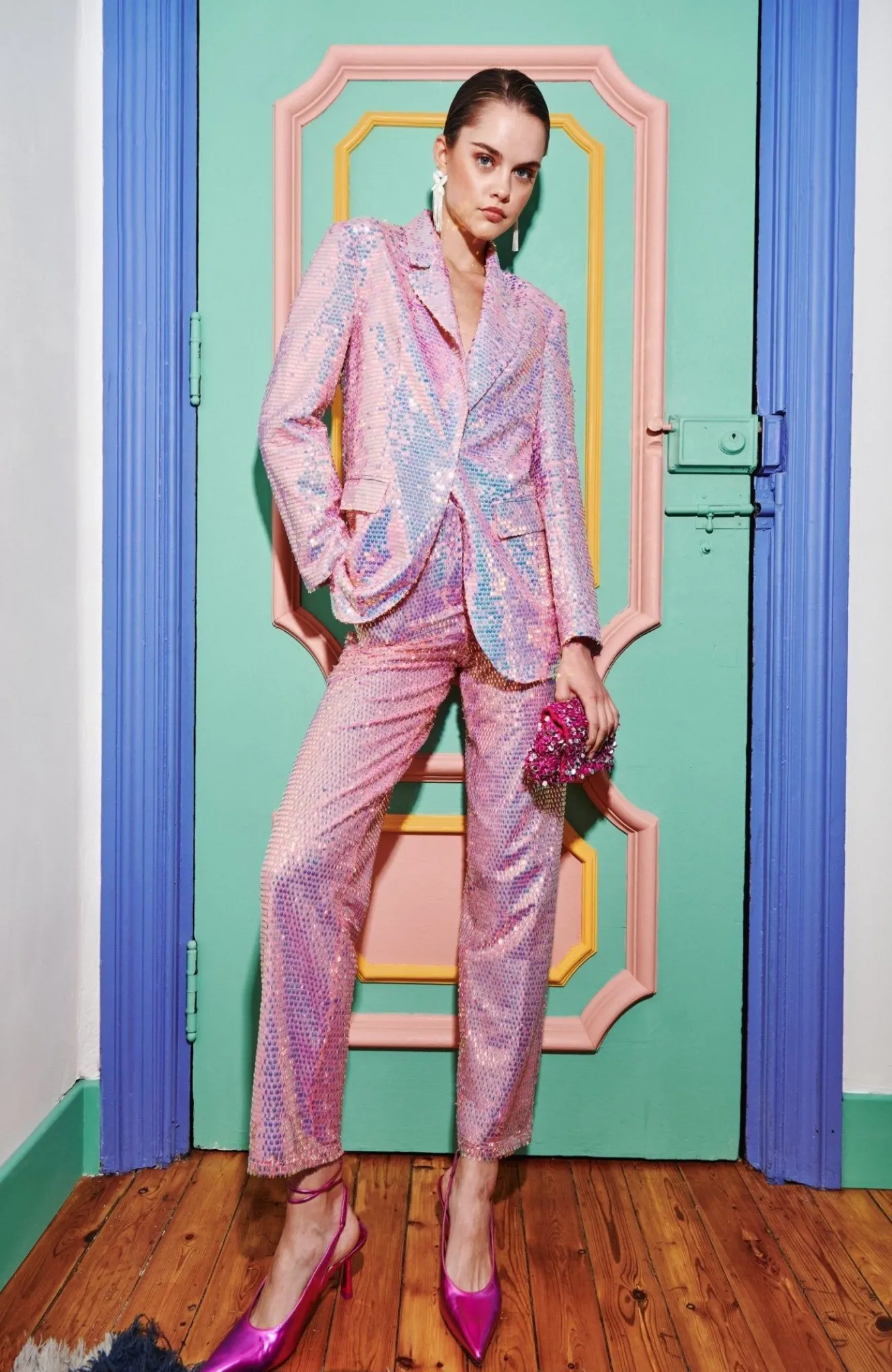 Kimbazi Pants Pink