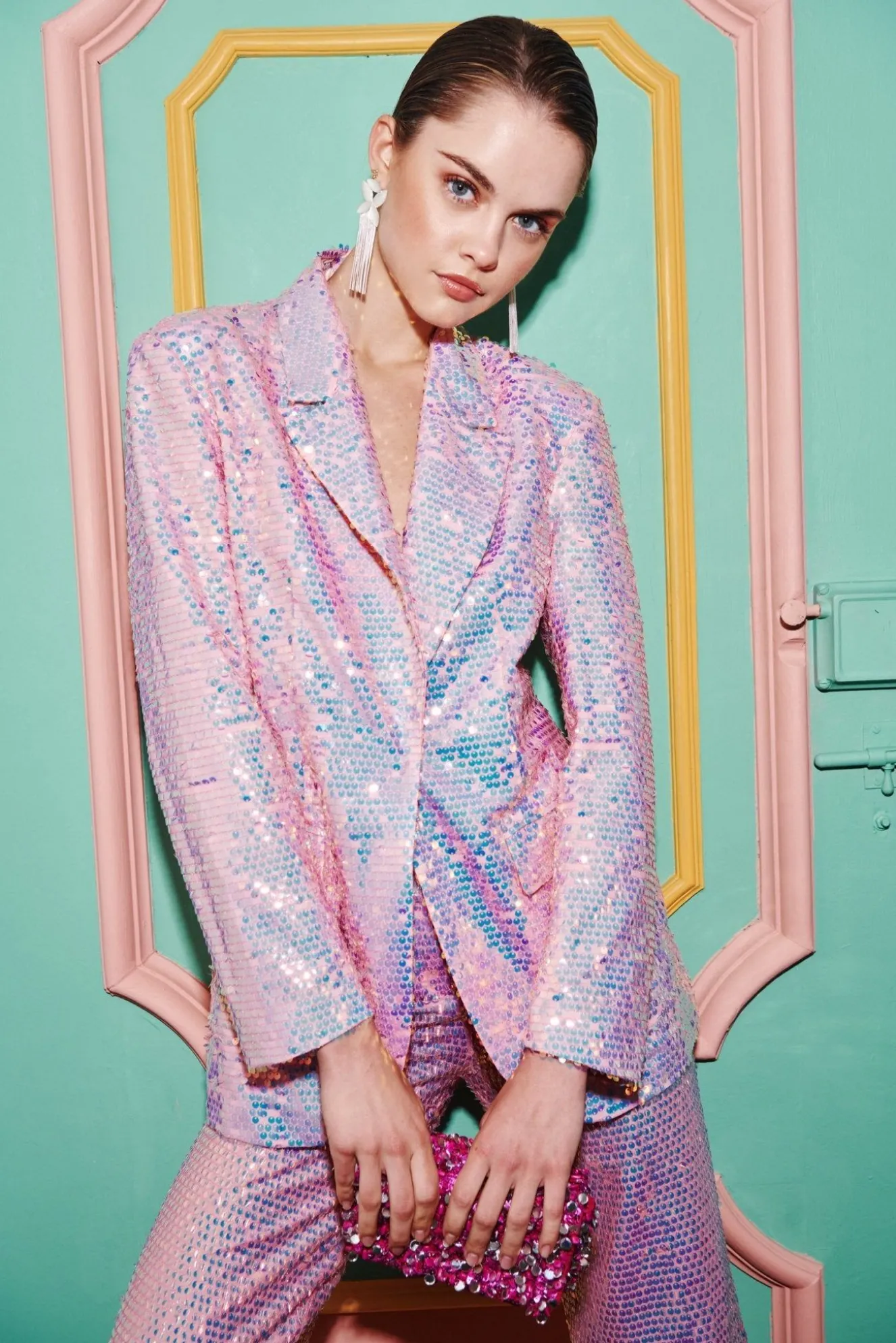 Kimbazi Pants Pink