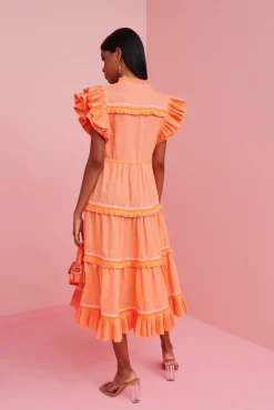Moonlit Dress Orange