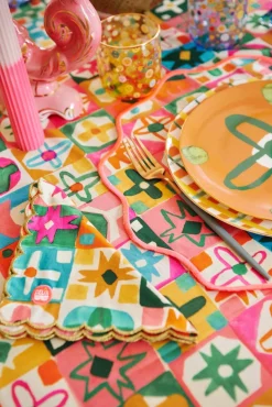 Mosaic Napkins Set Of Two