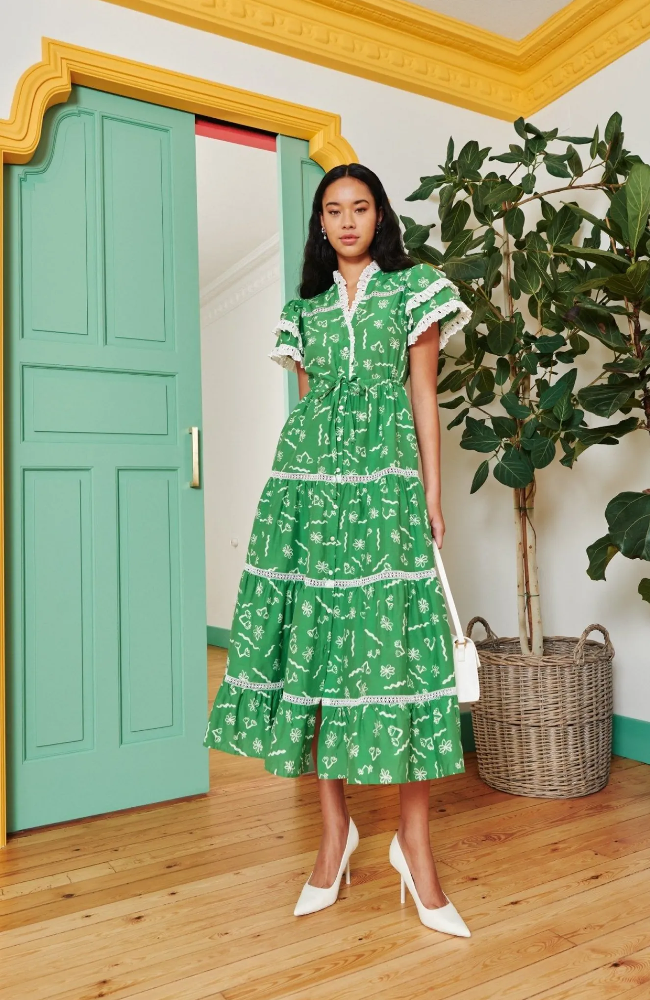 Sedna Dress-Green