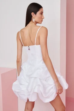 Serenity Dress Neon White